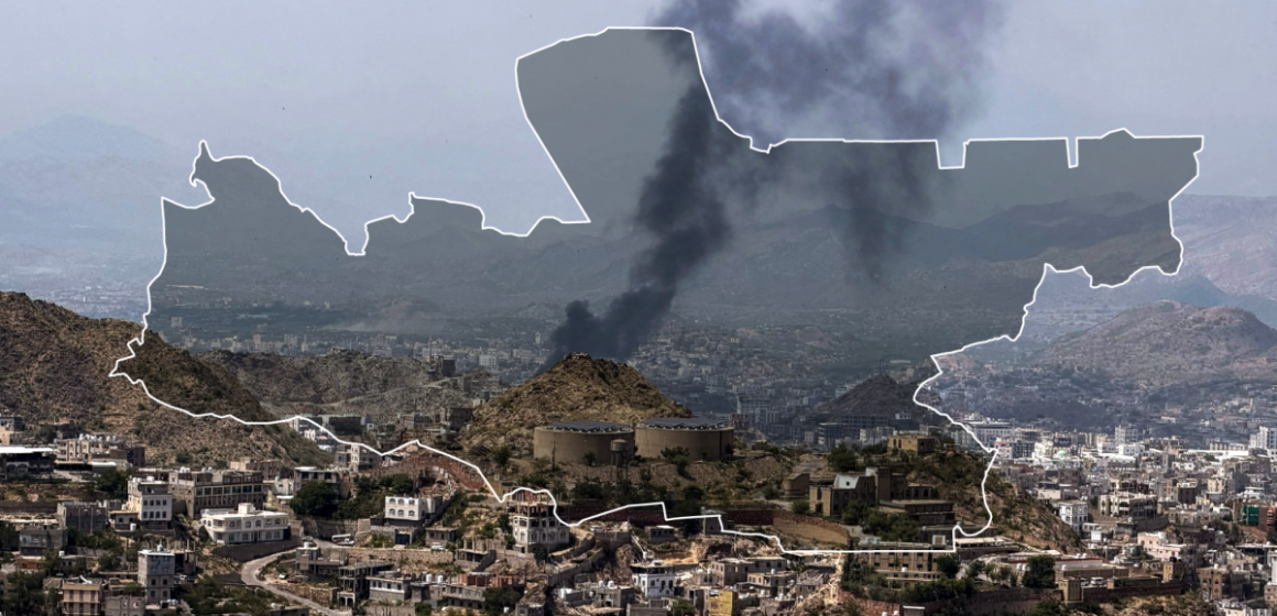 Kartläggning av belägringen av Jemens Taiz, och priset familjer betalar

